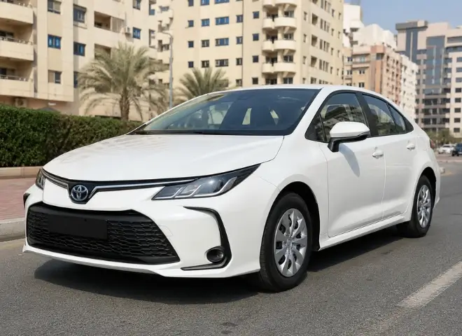 Toyota Corolla 2024 for rent in al karama