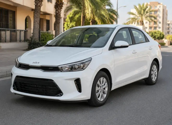 Kia Pegas 2026 for rent in Al Karama
