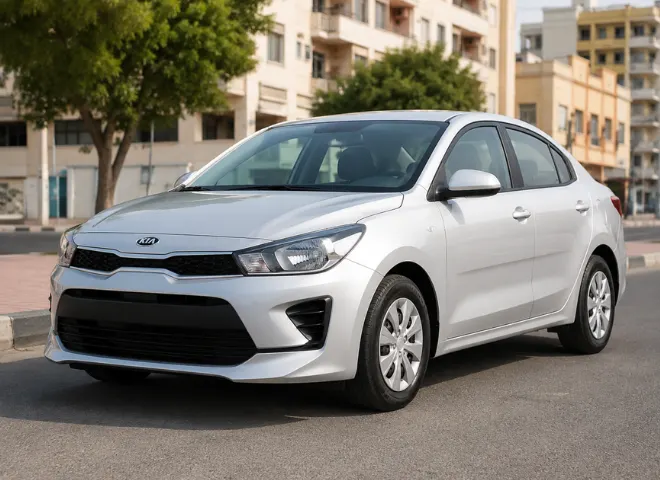 Kia Rio for rent in al karama