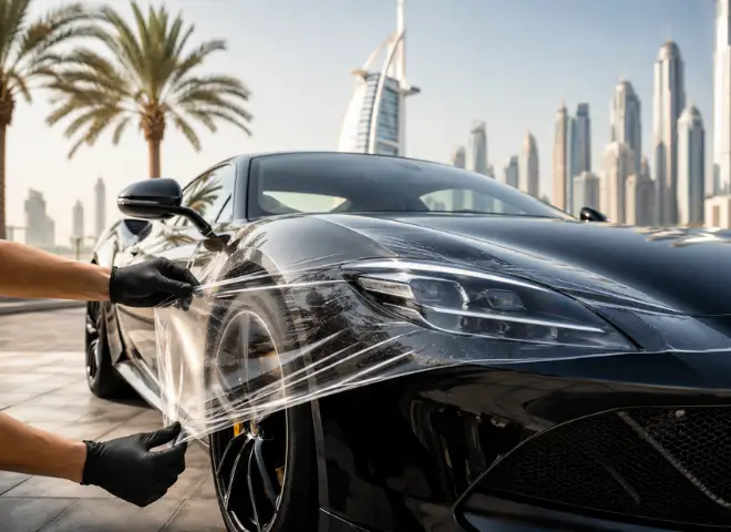 Why Paint Protection Film Is Essential for Luxury Cars in the UAE