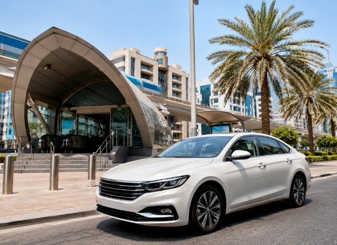 Rent a Car Rental Near ADCB Metro Station Al Karama